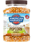 American Harvest Popcorn Kernels Jar, Yellow - 850 Gm