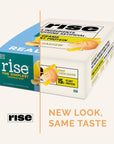 Rise Pea Protein Bar  Vegan Lemon Cashew  Breakfast Bar  Protein Snack 15g Protein Just 3 Whole Food Ingredients NonGMO GlutenFree Soy Free