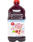 Cherry Bay Orchards Tart Cherry Juice 64 oz Bottle  100 Natural Cherry Juice Not From Concentrate  Antiinflammatory Boosts Immunity Improves Sleep  No Added Sugar Gluten Free Non GMO