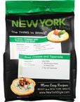 New York Style Garlic Bagel Crisps, 7.2 oz (Pack of 3)