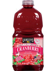 Langers Juice Cocktail Cranberry 64 Ounce Pack of 8