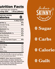 Jordans Skinny Syrups Sugar Free Coffee Syrup Sugar Cookie Flavor Drink Mix Zero Calorie Flavoring for Chai Latte Protein Shake Food  More Gluten Free Keto Friendly 254 Fl Oz 1 Pack