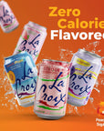 LaCroix Sparkling Water Variety of 5 Flavors Naturally Essenced Sparkling Water 12 Ounce Cans Pack of 15