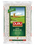 Duru White Beans 7 mm 882oz 2500 g100 Natural and Certificated High Fiber and Protein NonGMO Great for Vegan Recipes Gluten Free