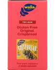 Wasa Gluten Free Sesame  Sea Salt Crispbread Net wt 61 Oz