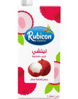 Rubicon 100 Lychee Juice Blend  No Sugar Added  1 Litre Container 338 fl oz