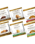 Cookies Variety Pack  Shortbread Cookie Gift Box  Assortment of 30 Packs  Gourmet Italian Cookies Individually Wrapped  Tea Cookies  Chocolate Chocolate Chips Coconut Cranberry  Sesame Ginger  Cinnamon  Kosher Vegan