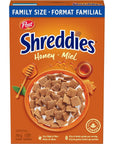 HONEY SHREDDIES FAMILY SIZE 710GR Imported from Canada