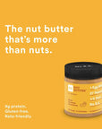 RX Nut Butter Peanut Butter, Protein Snack, Lunch Snacks, Honey Cinnamon (2 Jars)