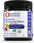 QNL Qultured Fermented Beets  Organic Beet Root Powder  Heart Health Supplement  Offers Immunity Support  Vegan Beet Supplement  Natural Source of Nitrates  63 oz