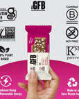 The Gluten Free Brothers  Oatmeal Raisin Snack Bars  Gluten Free Protein Bars  Non GMO Soy Free Dairy Free Vegan  Plant Based Protein Bars 205 Oz 12 Count