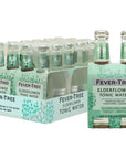 Fever Tree Elderflower Tonic Water  Premium Mixer  Refreshing Beverage for Cocktails  Mocktails Naturally Sourced Ingredients No Artificial Sweeteners or Colors  200 ML Bottles  Pack of 24