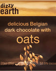 Dizzy Earth Dark Chocolate Bar with Oats Seeds - 35 Gm