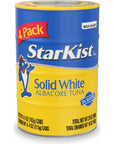 StarKist Solid White Albacore Tuna in Water 5 Ounce Pack of 4