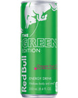 Red Bull Energy Drink The Green Edition Dragon Fruit 84 Fl Oz