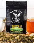 Revival Tea Company Northwest Breakfast Tea  Black Tea Blend with Wester Cedar Tips Assam Ceylon and Chinese Black Tea  Loose Leaf 6 Ounces