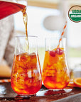 Grace Farms ROOIBOS CHAI ORGANIC ICED TEA Twelve 1qt Brew Bags 3 Gallons  Refreshing and Spiced Naturally Sweet SugarFree  Easy Cold Brew