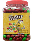 M&M's Red and Green Peanut, 62 Ounce