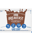 Carnation Breakfast Essentials Light Start Powder Drink Mix Rich Milk Chocolate705 Oz 8 Ct Pack of 2