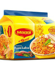 Maggi Nestle Malaysia 2 Minute Instant Noodles Asam Laksa 5 Packs x 79g Asam Laksa Mee Chili Curry Kari Soup