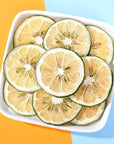 Dried lemon slices 388oz Sliced Green Lemon Cold brewing tea Hot drink green lemon dried tea Lemon Tea 110g