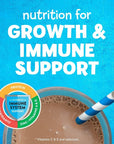 PediaSure Grow & Gain with Immune Support Shake Mix Powder,Kids Shake,23 Vitamins and Minerals,6g Protein,Helps Kids Catch Up On Growth,Non-GMO,Gluten-No,Chocolate,14.1 Oz (Pack of 6) ,48 Servings