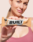 BUILT Protein Bars Cinnamon Churro Puff 12 count Protein Snacks with 17g of Protein Collagen Gluten Free Chocolate Protein Bar with only 140 calories  6g sugar Perfect On The Go Protein Snack