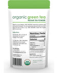 ONE ORGANIC Instant Tea Powder Green  44 oz  125 Servings  USDA Certified Organic  100 Pure Tea  Instant Hot or Iced Tea  Unsweetened