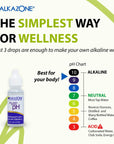 Alkazone Balance Your pH Antioxidants Alkaline Mineral Drops Single 125 Oz Pack Portable Yields 10 Gallons of alkaline antioxidant Water Unflavored pH Balance Hydration