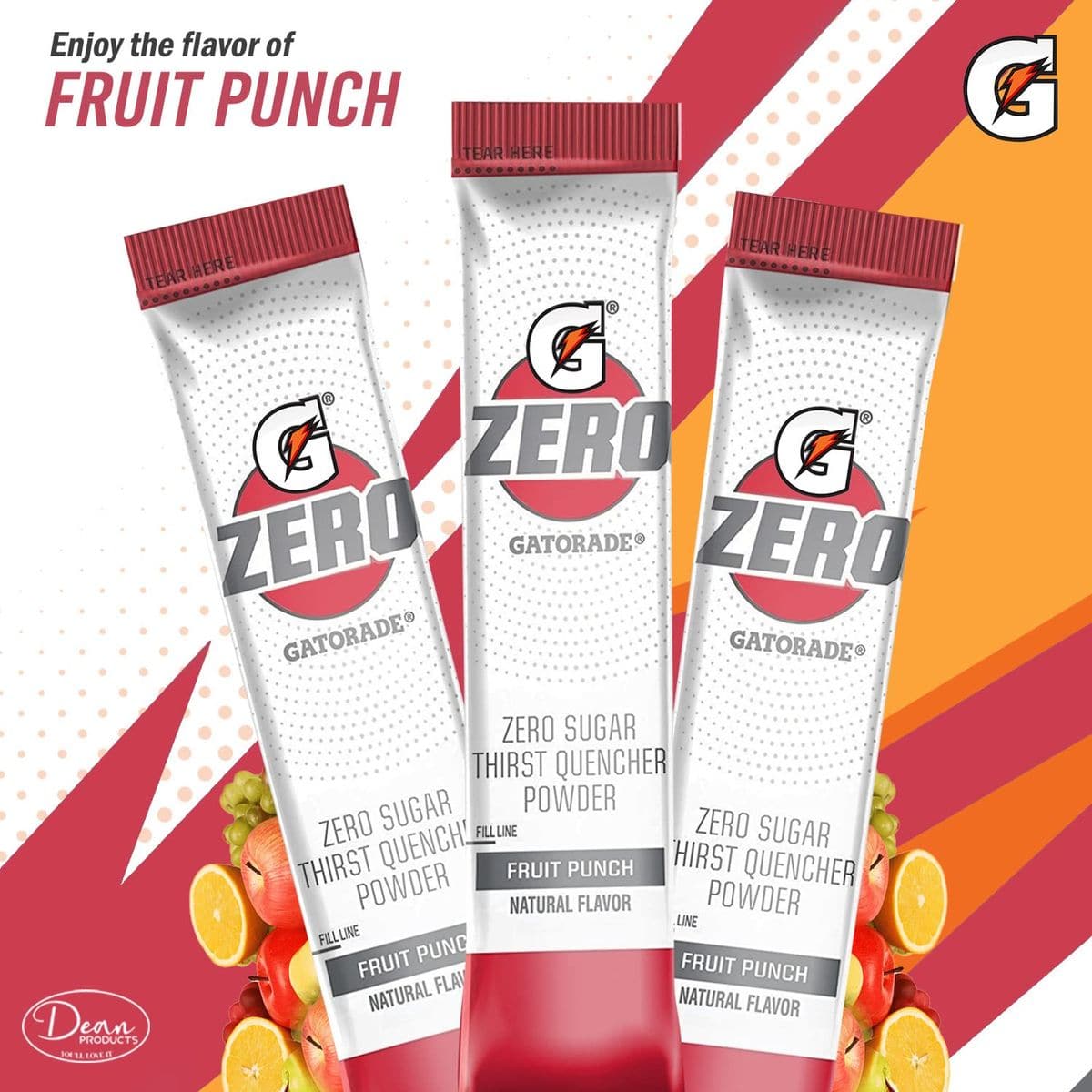 Gatorade Powder Packets  Gatorade Zero Powder Packets  Gatorade Powder Zero  Gatorade Zero Sugar  Gatorade Powder Mix Variety  Dean Products