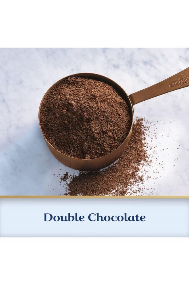 Ghirardelli Chocolate Company Hot Chocolate Pouch, Double Chocolate, 10.5 Ounce