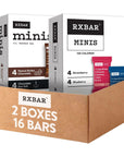 RXBAR Minis Protein Bars, Protein Snack, Snack Bars, Variety Pack (16 Bars)