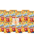 KoolAid Pina Pineapple Unsweetened Drink Mix 12 Packets with June Street Market Kawaii Fruit Sticker style may vary