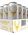 Bucked Up  Low Stim Energy Drink  100mg Caffeine  Zero Sugar  12 Pack Mango Tango