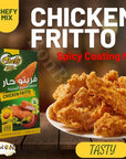 Chefy Mix Chicken Frito Spicy Coating Mix Banih Hot Crispy -(1 Pack = 8.82 oz / 250 gm)