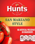 Hunts Whole Tomatoes San Marzano Style 28 Oz