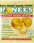 Honees Honey Lemon Menthol Cough Drops, 20 Count Bag