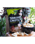 Genuine Wasabi Shrimp Chips(Pack of 3) - 2 oz- Wasabi Snacks/Shrimp Chips/Snacks/Chips/Japanese/Asian Snacks/Food/Kinjirushi Brand