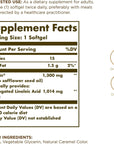 Solgar Tonalin CLA 1300 mg - 60 Softgels - Conjugated Linoleic Acid - Non-GMO, Gluten Free, Dairy Free - 60 Servings