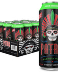 Special Edition Day of the Dead Patria Energy Drink - 12-Pack