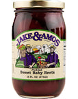 Jake  Amos  Pickled Sweet Tiny Baby Beets  2  16 Oz Jars