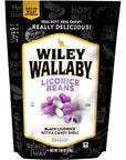 Wiley Wallaby 705 Ounce Classic Black Gourmet Australian Style Soft  Chewy Licorice Candy Bean 1 Pack