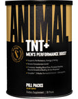 Animal TNT+ - Mens Support, Prostate Support, Adaptogen & Stress Support, Nitric Oxide