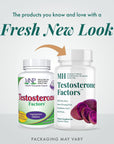 MICHAEL'S Health Naturopathic Programs Testosterone Factors - 60 Vegetarian Tablets - Nutrients to Support Testosterone Production - Kosher - 90 Servings