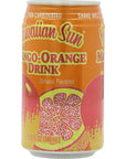 Hawaiian Sun Drink MangoOrange 115Ounce Pack of 24