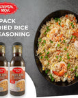 Oriental Wok Gourmet Fried Rice Seasoning Ideal for Traditional Fried Rice Shrimp Fried Rice Chicken Fried Rice Seasoning Sauce 14 Oz 2 Pack