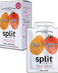 Split Nutrition Almond Butter and Strawberry Jelly Squeeze Packs - Non-GMO, Gluten Free Snack Pouch - On The Go Snack Made with Real Food - Zero Artificial Preservatives or Sweeteners (5 Pack)