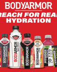 BODYARMOR Sports Drink Sports Beverage Tropical Punch Coconut Water Hydration Natural Flavor With Vitamins PotassiumPacked Electrolytes Perfect For Athletes 28 Fl Oz Pack of 12