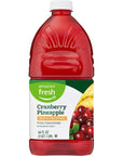 Amazon Fresh Cranberry Pineapple Juice Cocktail 64 Fl Oz